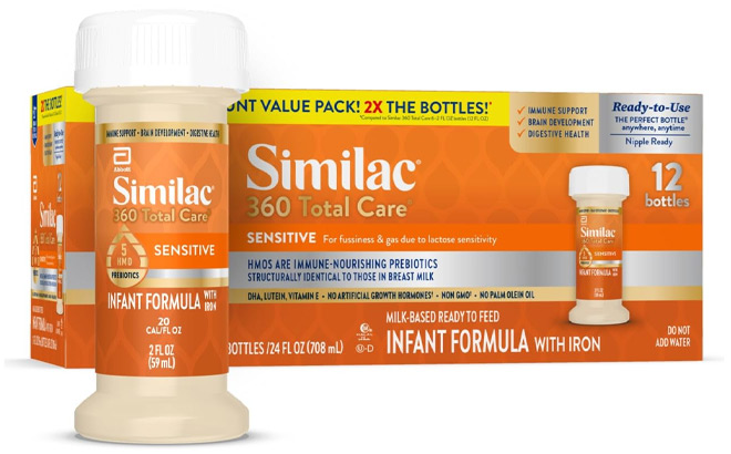 Similac 360 Total Care Infant Formula 12 Pack