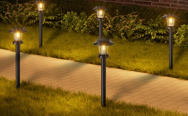 Solar Pathway Lights 8 Pack