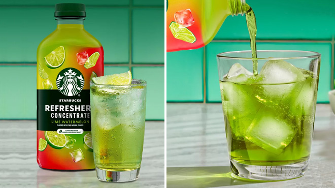 Starbucks Refreshers Lime Watermelon Concentrate