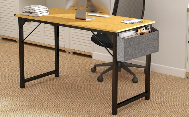 Sweetcrispy 48 Inch Office Computer Desk