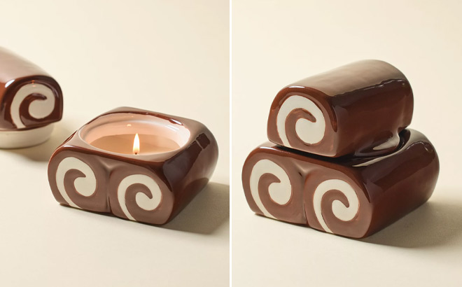 Swiss Roll Scented Candle