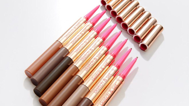 Tarte 2 Pack Big Ego Sketch Set Brow Pencil and Gel