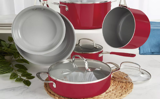 The Big One 10 Piece Cookware Set