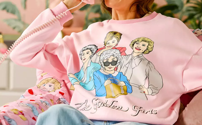 The Golden Girls Pullover Sweatshirt by Cakeworthy The Golden Girls Pullover Sweatshirt by Cakeworthy