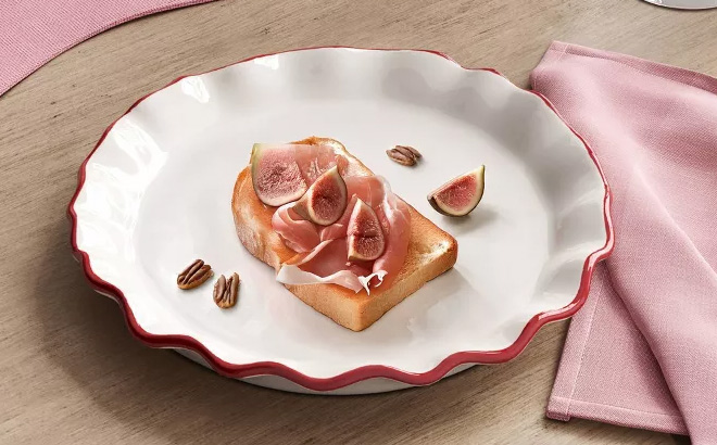 Threshold Valentines Stoneware Appetizer Plate