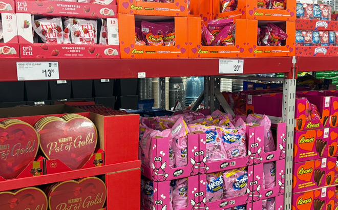 Valentines Candy at Sams Club