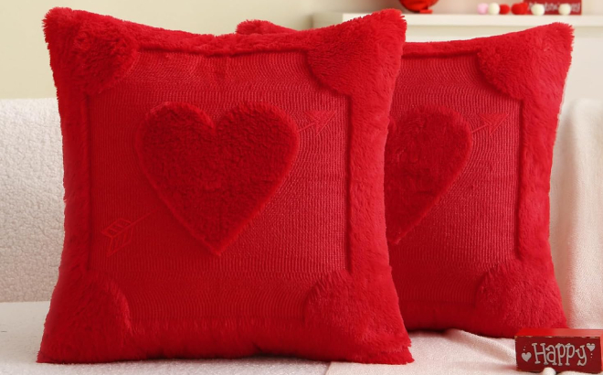 Valentines Day Pillow Covers 2 Pack Valentines Day Pillow Covers 2 Pack