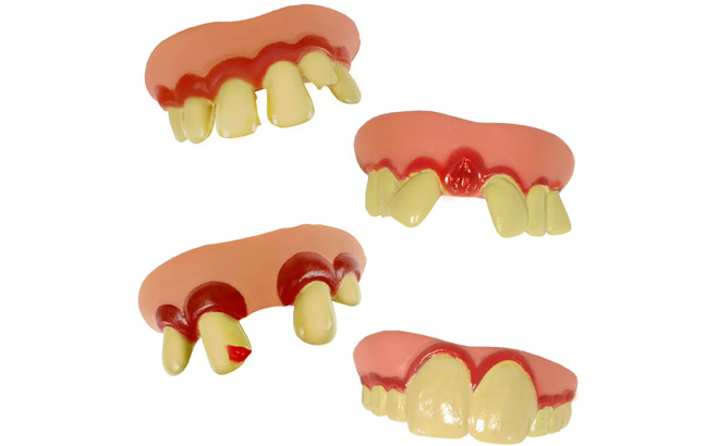 Way To Celebrate Funny Teeth Party Favors 4 Pieces