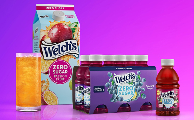 Welchs Zero Sugar Beverages