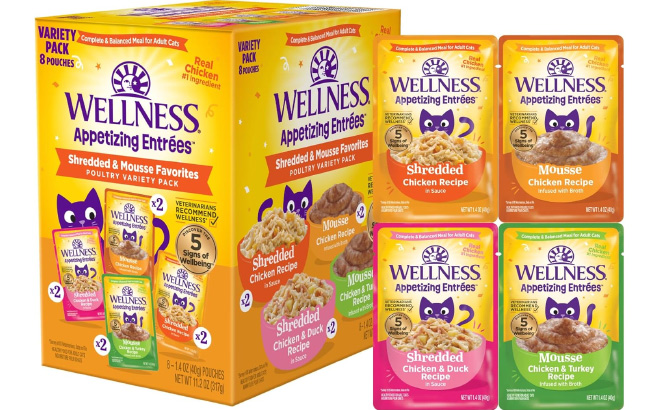 Wet Cat Food 8 Pack