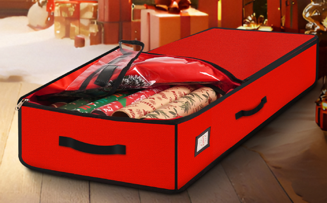 Wrapping Paper Organizer