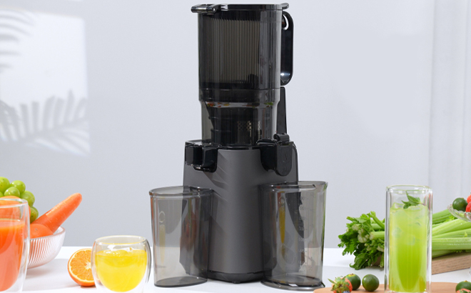 Ypone Masticating Juicer Machine on a Table