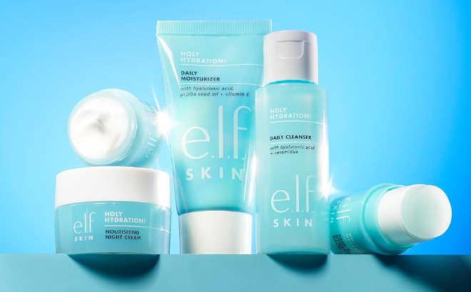e l f SKIN Holy Hydration Jet Set Hydration Kit e l f SKIN Holy Hydration Jet Set Hydration Kit