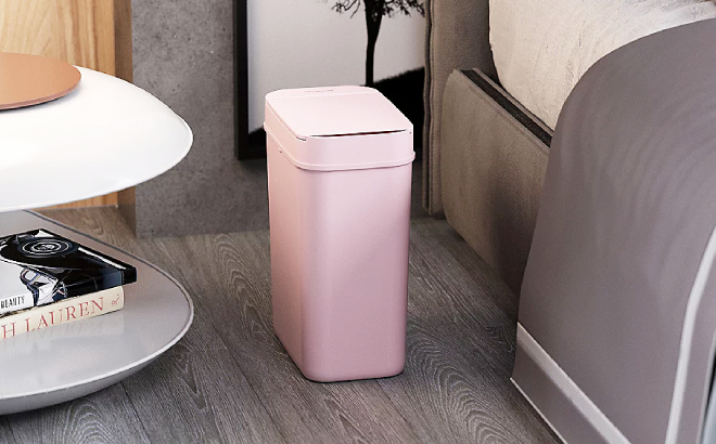iTouchless 3 Gallon Plastic Sensor Bathroom Trash Can iTouchless 3 Gallon Plastic Sensor Bathroom Trash Can
