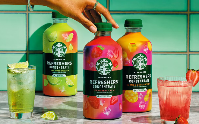 starbucks Refreshers Concentrate Mango Dragonfruit