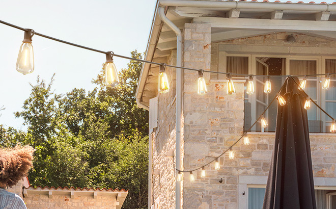 100 Foot Solar String Lights