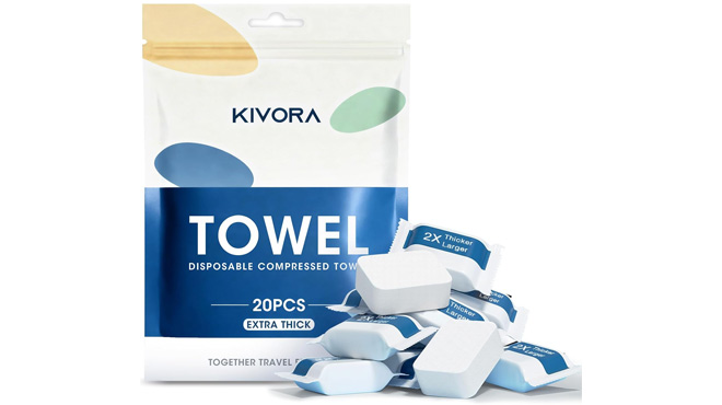 20 Piece Extra Thick Compressed Towel Tablets