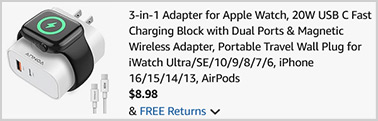 3 in 1 Adapter for Apple Watch Screenshot 3 in 1 Adapter for Apple Watch Screenshot