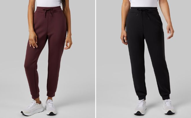 32 Degrees Womens Sweat Tech Joggers