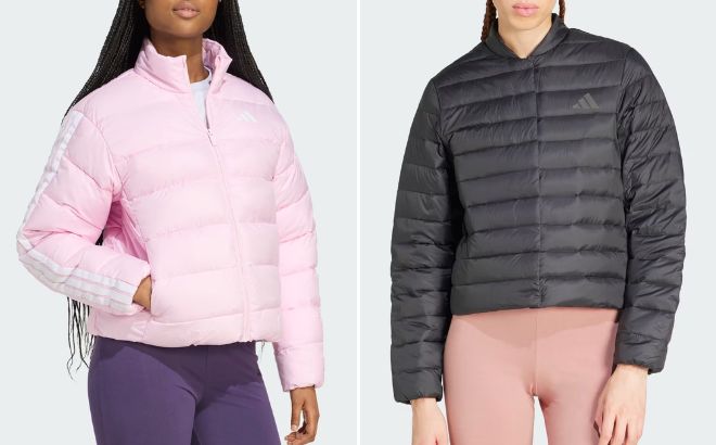 Adidas Essentials CLIMAWARM 3 Stripes Synthetic Down Jacket and Helionic Light Down Jacket Adidas Essentials CLIMAWARM 3 Stripes Synthetic Down Jacket and Helionic Light Down Jacket