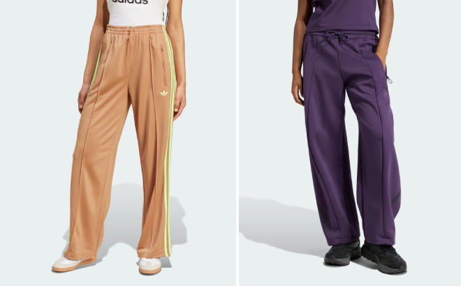 Adidas Womens Adicolor Classic Firebird Loose Track Pantsand Z N E Open Hem Pants Adidas Womens Adicolor Classic Firebird Loose Track Pantsand Z N E Open Hem Pants