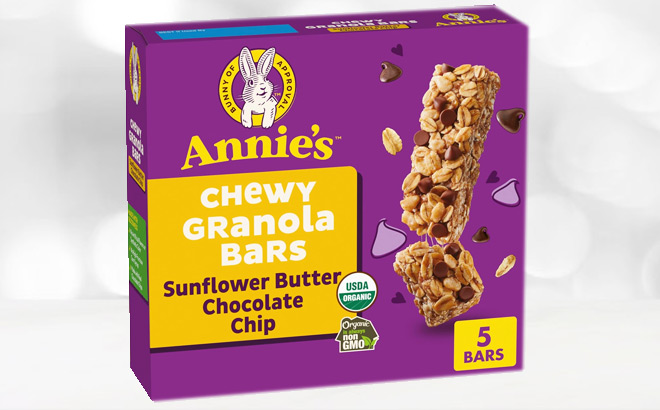 Annies 5 Count Chewy Granola Bars