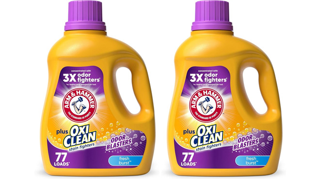 Arm Hammer 77 Loads Laundry Detergent 2 Pack