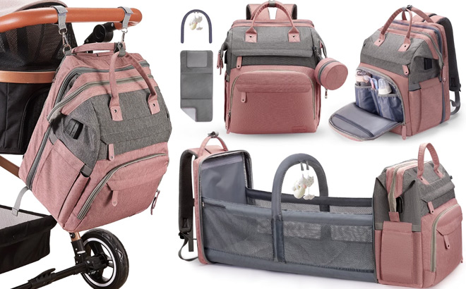 Baby Diaper Bag Backpack with Changing Station Baby Diaper Bag Backpack with Changing Station