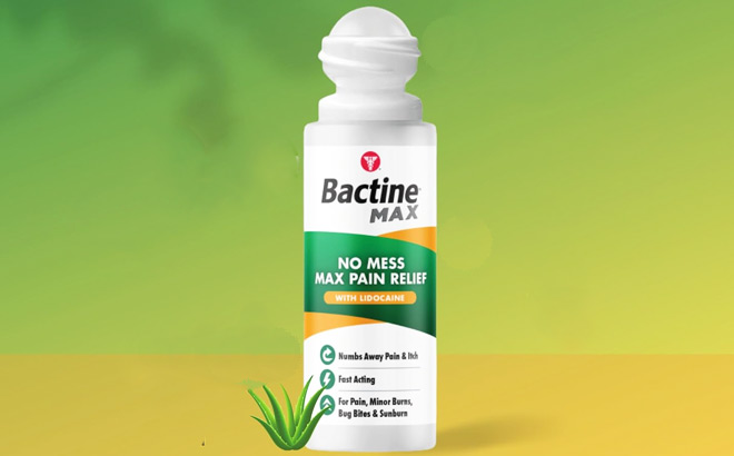 Bactine Max No Mess Roller Ball