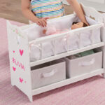 Badger Basket Doll Crib with Bedding Baskets and Decal Ki