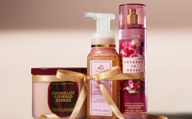 Bath Body Works 3 Piece Gift Bundle