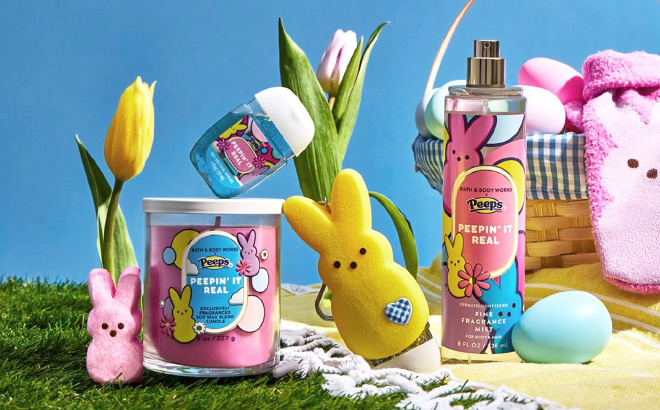 Bath Body Works Peeps Collab