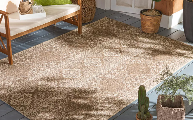 Beach House BHS174 Power Loomed Indoor Outdoor Accent Rug