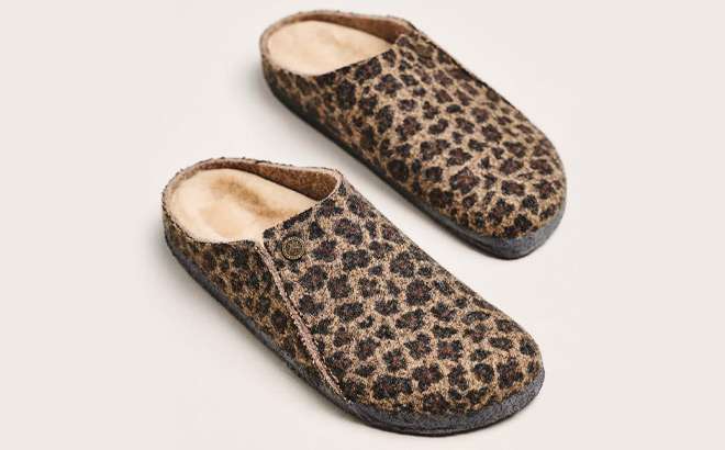 Birkenstock Zermatt Wool Felt Shearling Clogs