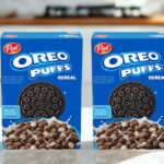 Boxes of Ore Puffs Cereal on a Table