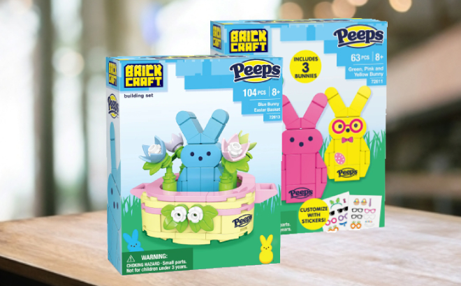 Brickcraft x Peeps Easter Building Kits Brickcraft x Peeps Easter Building Kits