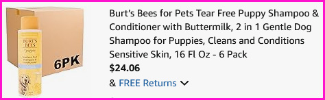Burts Bees Pets Shampoo Conditioner Checkout Screen Burts Bees Pets Shampoo Conditioner Checkout Screen