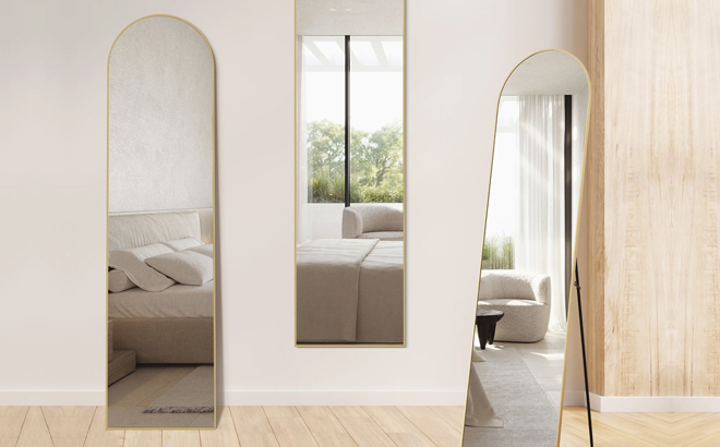 CONCETTA Arched Full Length Mirror in Multiple Displays