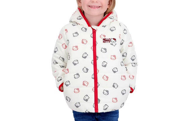 Character Toddler Girls Puffer Jacket 1