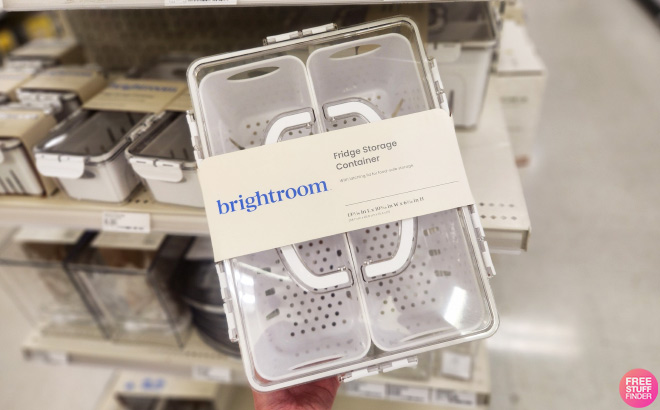 Clipped Fridge Storage Tall with 4 Inserts