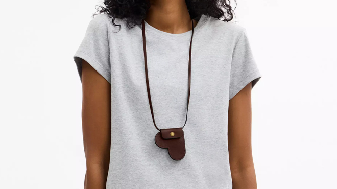 Coach Outlet Heart Pouch