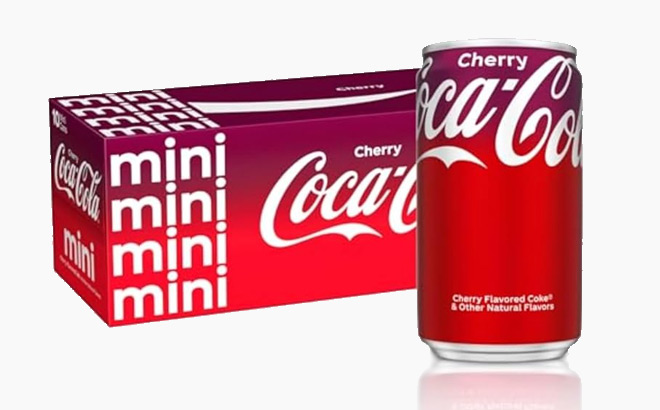 Coca Cola Cherry Soda Mini Cans