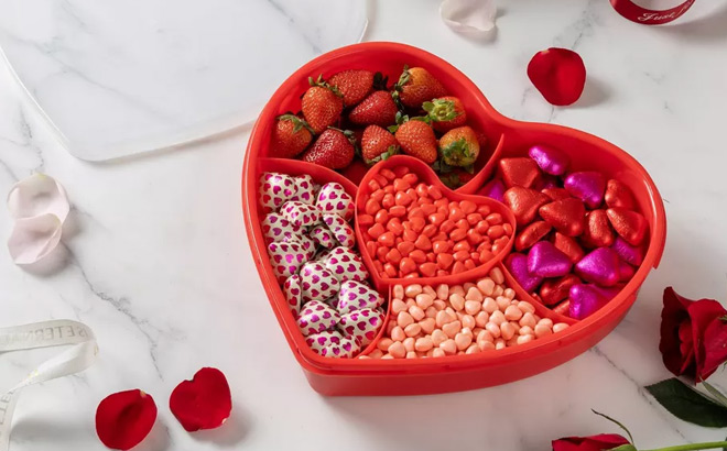 Cook With Color Large Heart Snack Box