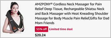 Cordless Neck Massager Screenshot