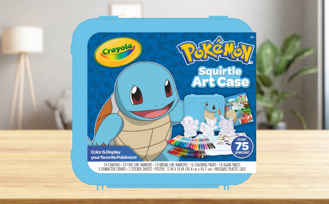 Crayola Pokemon Coloring Art Case