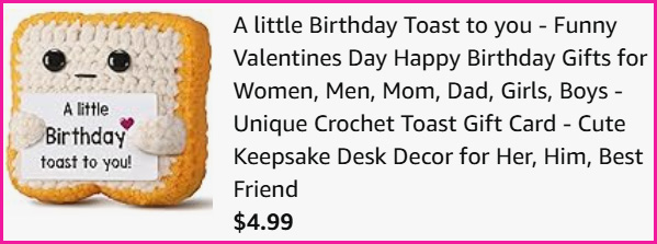 Crochet Toast Gift Card at Checkout Crochet Toast Gift Card at Checkout
