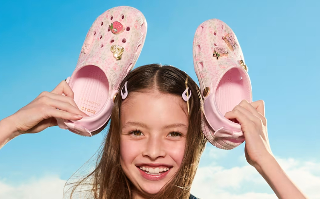 Crocs x LoveShackFancy Kids Classic Clogs