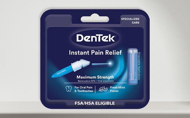 DenTek Instant Oral Pain Relief 50 Count DenTek Instant Oral Pain Relief 50 Count