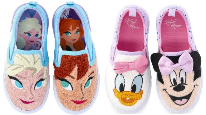 Disney Frozen Toddler Girls Casual Slip On Shoes and Minnie Mouse Daisy Duck Toddler Girl Slip On Sneakers Disney Frozen Toddler Girls Casual Slip On Shoes and Minnie Mouse Daisy Duck Toddler Girl Slip On Sneakers