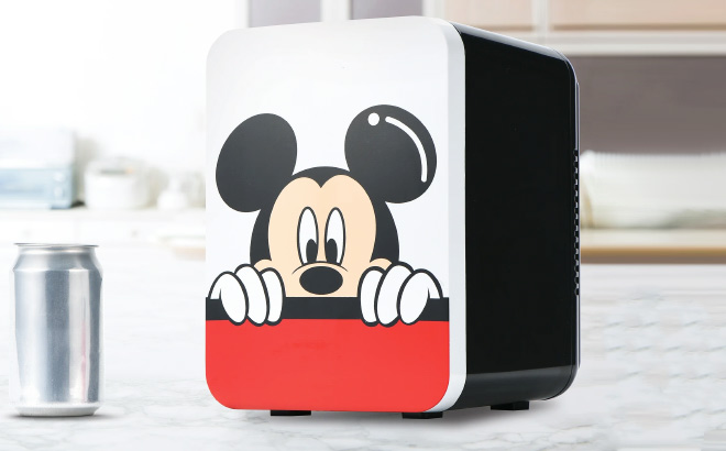 Disney Mickey 6 Can Mini Fridge Cooler